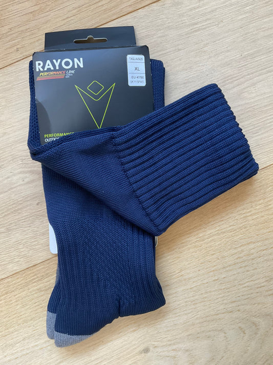 Robin Hislop - Edinburgh Rugby Macron Training Socks [Blue and Grey]