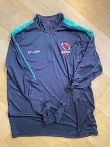 Ulster Rugby - Quarter Zip Mid Layer [Blue & Green]