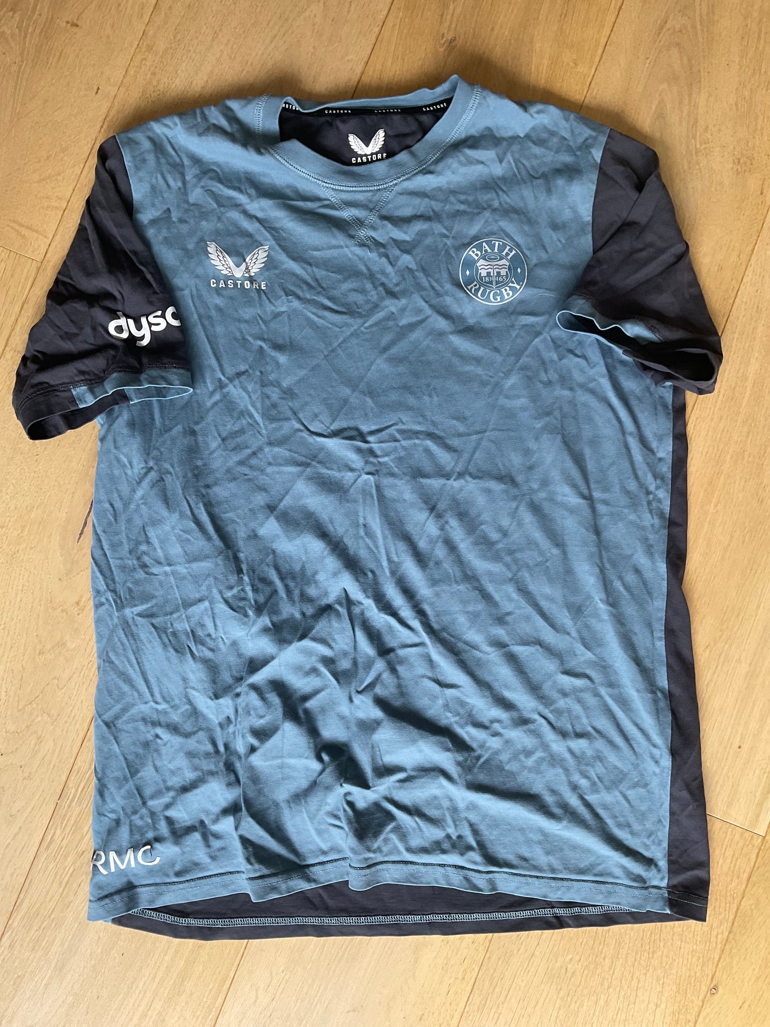 Ruaridh McConnichie - Bath Rugby Casual T-Shirt [Teal & Grey]