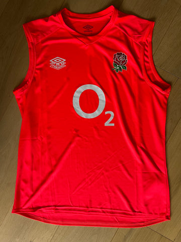 England Rugby - Gym Vest [Orange]