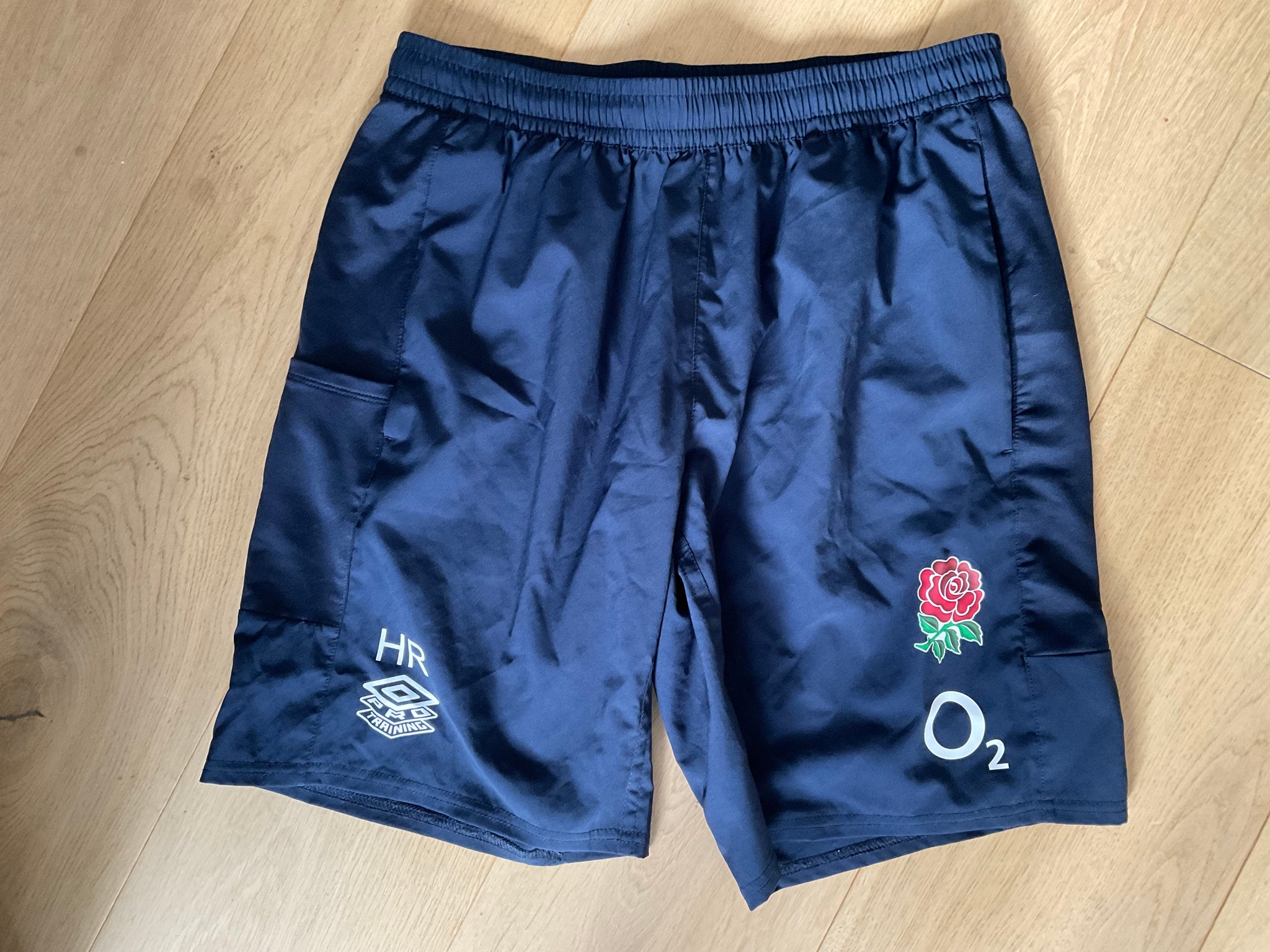 Harry Randall - England Rugby Gym Shorts [Blue]