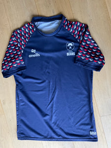 Max Malins - Bristol Bears Training Shirt [Blue with Red & White]