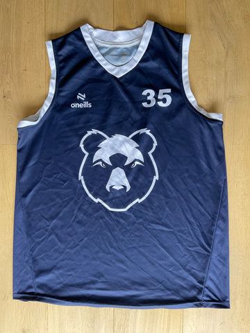 Gabriel Oghre - Bristol Bears Gym Vest [Blue & White]