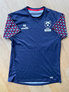 Harry Randall - Bristol Bears Training T-Shirt [Blue with Red & White]