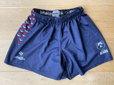 Gabriel Oghre - Bristol Bears Training Shorts [Blue with Red & White]