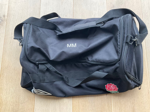 Max Malins - England Rugby Gym Bag [Black]