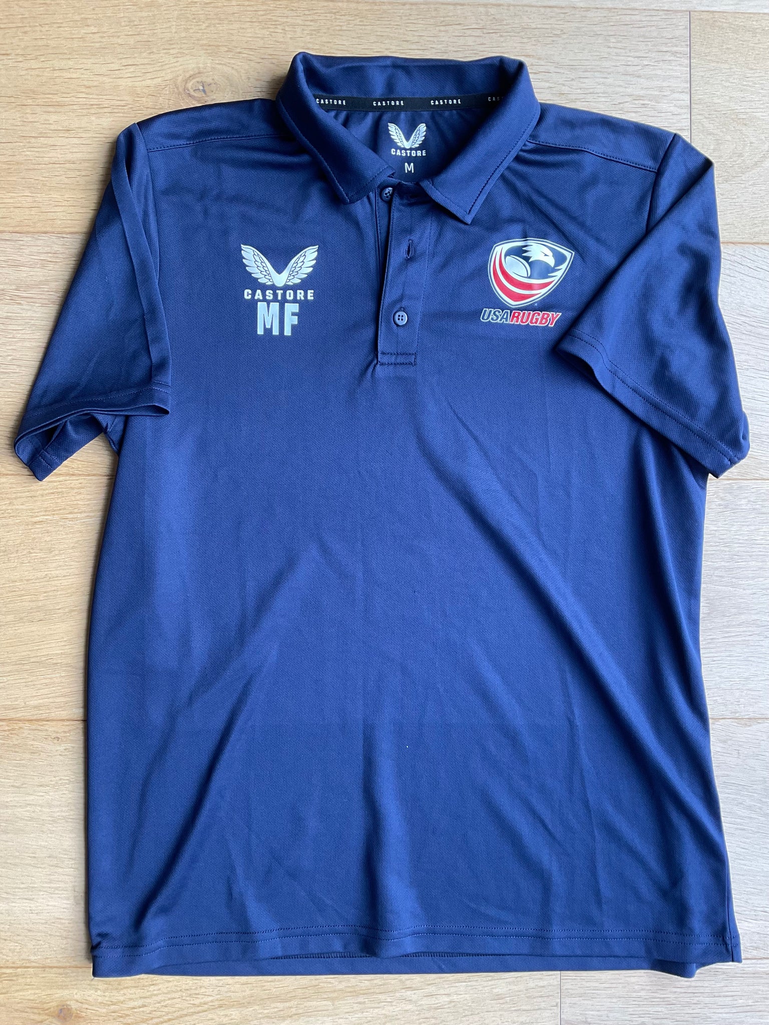 Mike Friday - USA Rugby Polo Shirt [Blue]