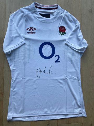 Joe Marler - England Rugby Signed Pro Shirt [White]