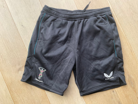 Ross Chisholm - Harlequins Fleece Shorts [Black]