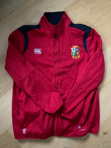 Joe Marler - British & Irish Fleece Lined Tracksuit Jacket [Red]