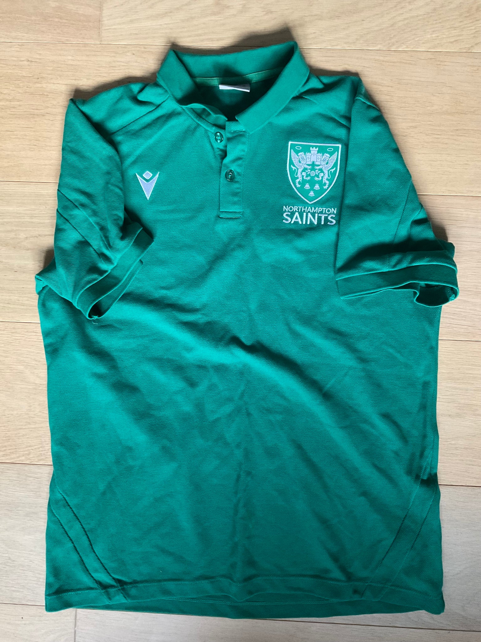 James Grayson - Northampton Saints Polo Shirt [Green]