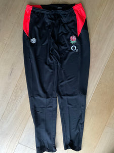 England Rugby Tapered Pants [Black with Orange]