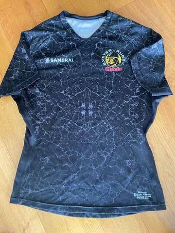Charlie Matthews- Exeter Chiefs Training Shirt [Black & Grey]