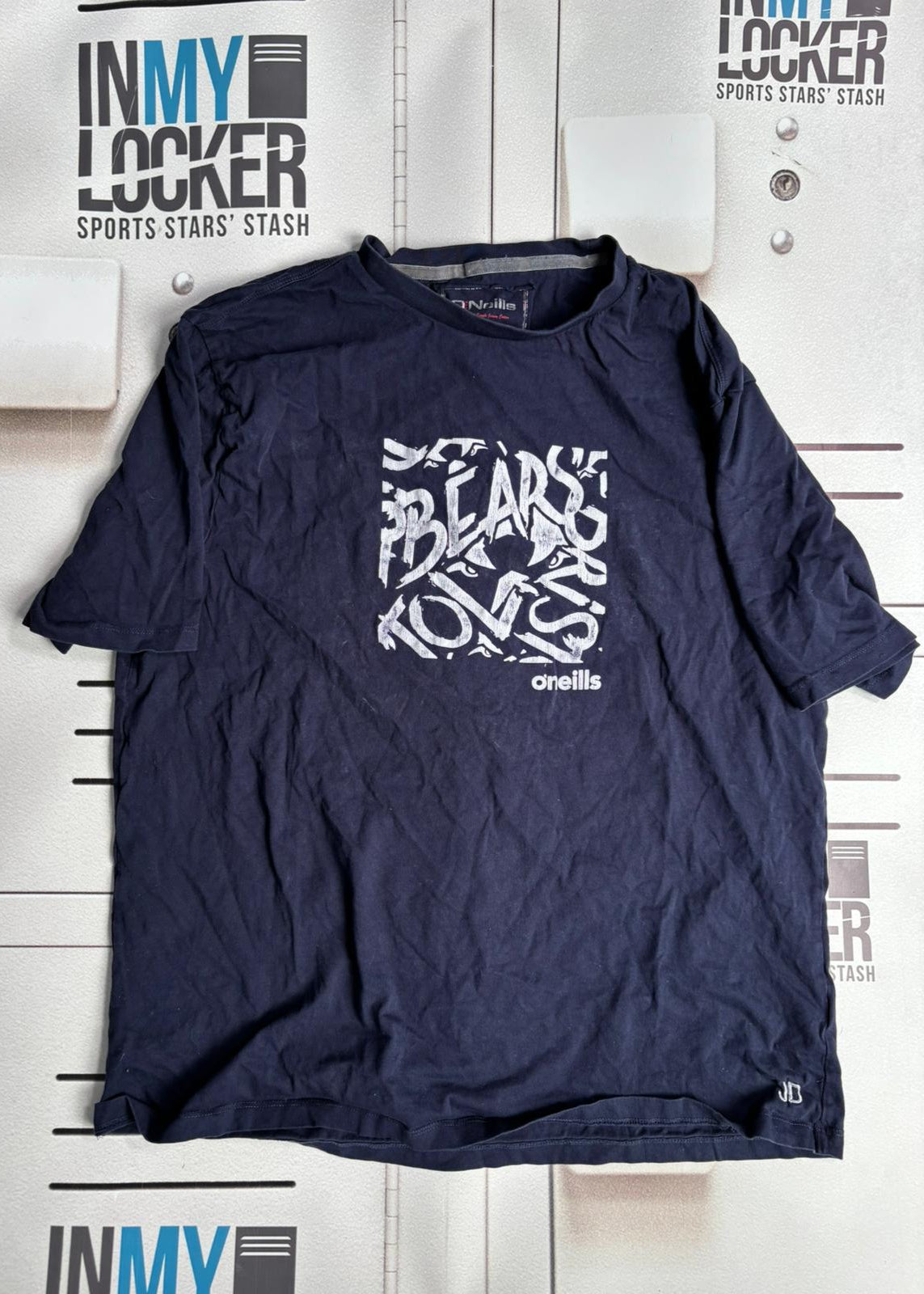 James Dun - Bristol Bears Initialled Name Pattern T-Shirt [Navy]