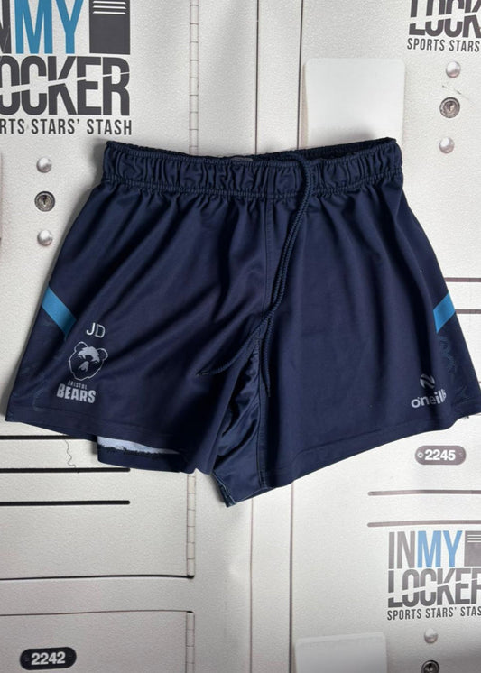 James Dun - Bristol Bears Initialled Training Shorts [Navy]