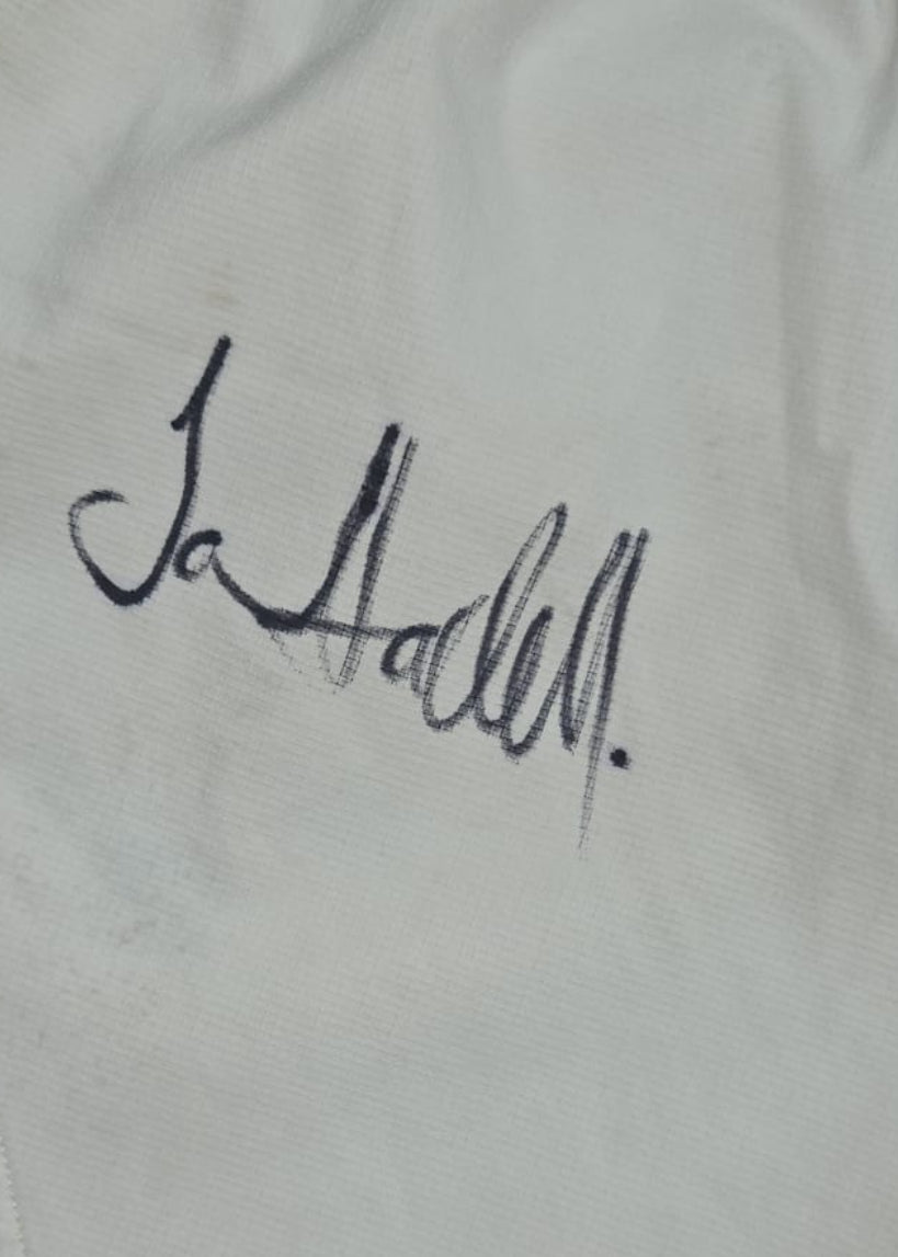 James Haskell - England Rugby Signed Match Shorts [White]