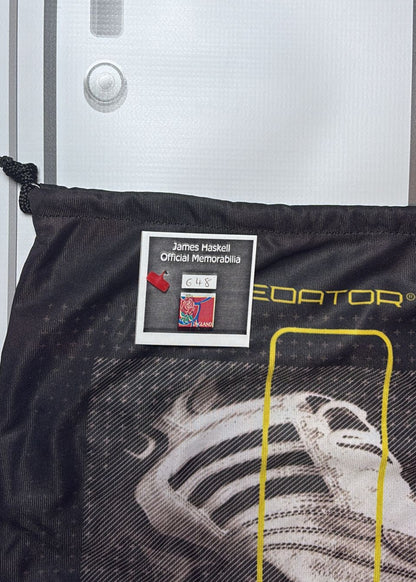 James Maskell - Official England Adidas Predator Boot Bag Numbered 648 [Black]