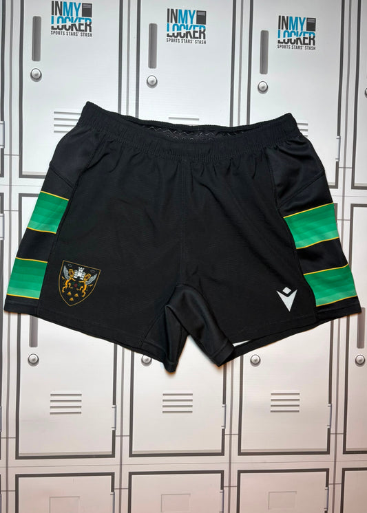 James Ramm - Northampton Saints Macron Match Shorts [Black]