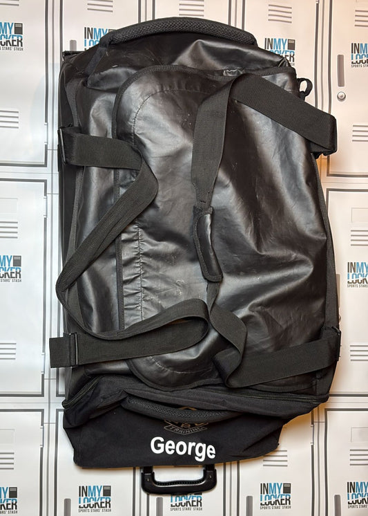 Jamie George - England Rugby Umbro Pro Wheeled Large Holdall Named George [Black]