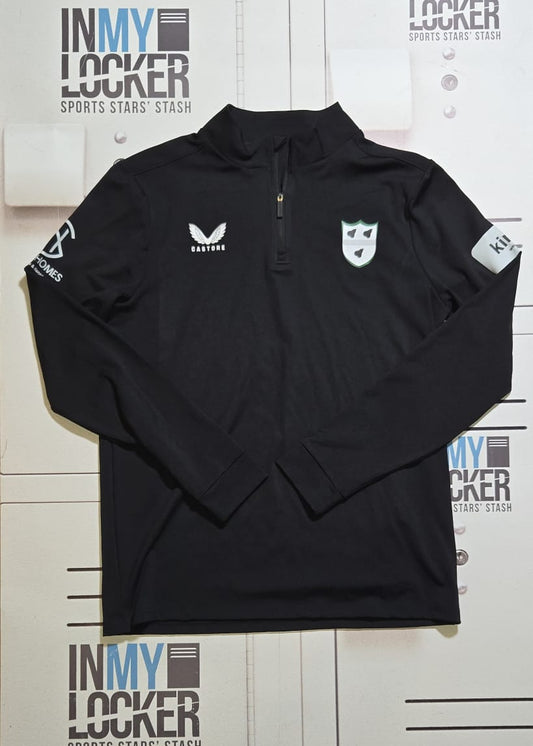 Worcester Warriers - Black 1/4 Zip Training Top [Black]
