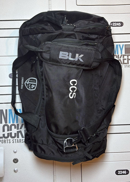 Chandler Cunningham-South - Initialled London Irish Kit Bag [Black]