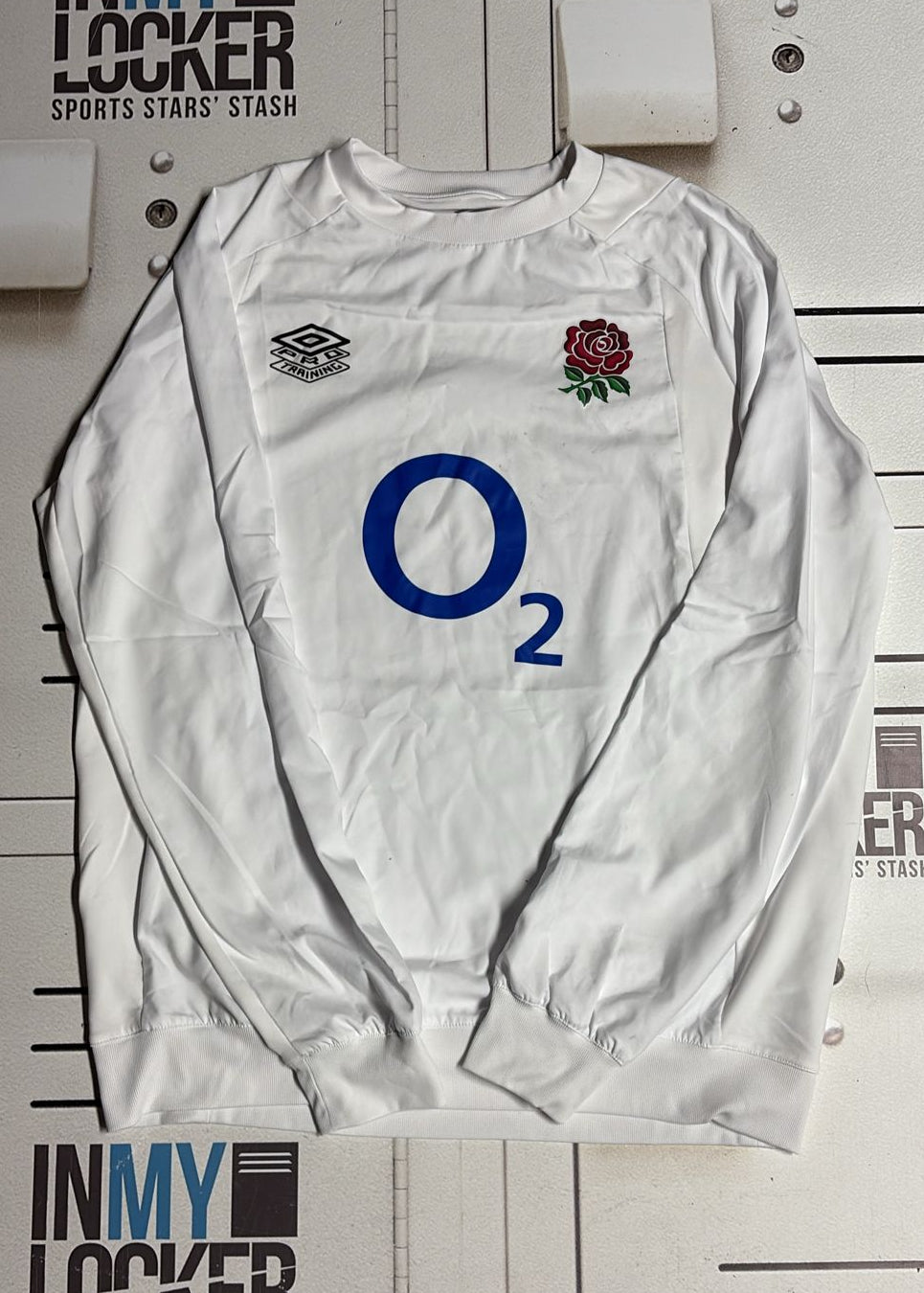 England Rugby Umbro Training Top [White]