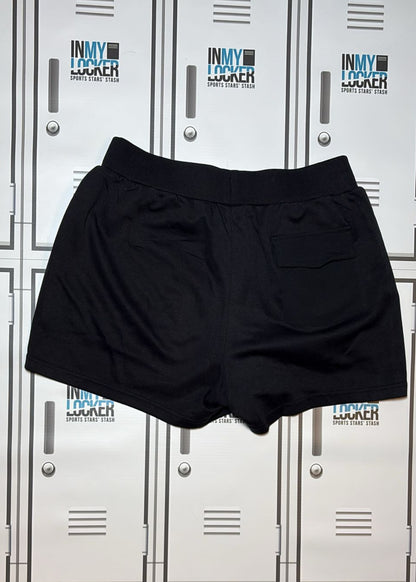 Lou Meadows - England Rugby Women’s Knit Shorts Initialled LM [Black]