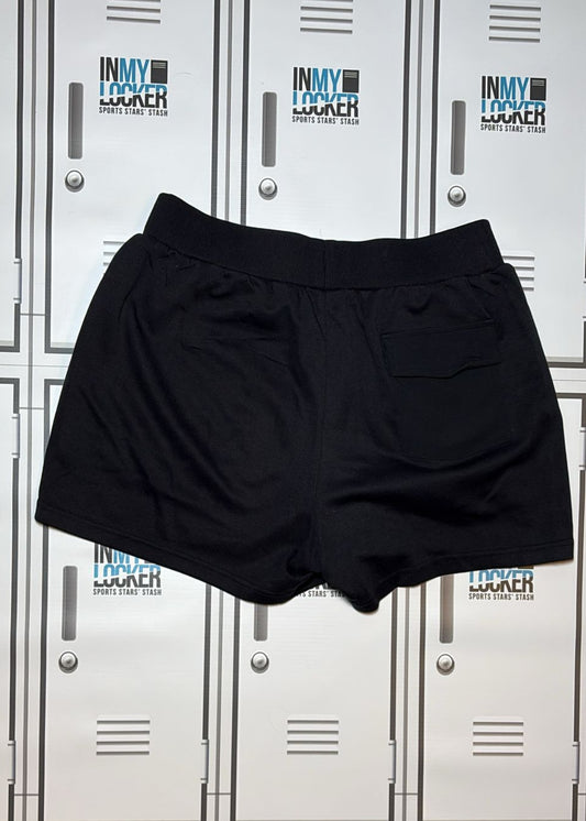 Lou Meadows - England Rugby Women’s Knit Shorts Initialled LM [Black]