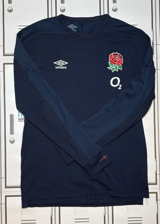Lou Meadows - England Rugby Women’s Long-Sleeve Training Top [Navy]