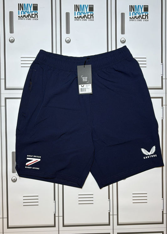 Lou Meadows - Great Britain Rugby Sevens Women’s Training Shorts [Navy]