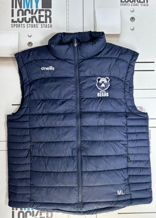 Max Lahiff - Bristol Bears Initialled Bodywarmer [Navy]