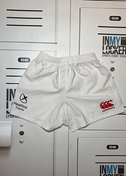 Marcus Watson Canterbury Heathrow Express Match Shorts [White]