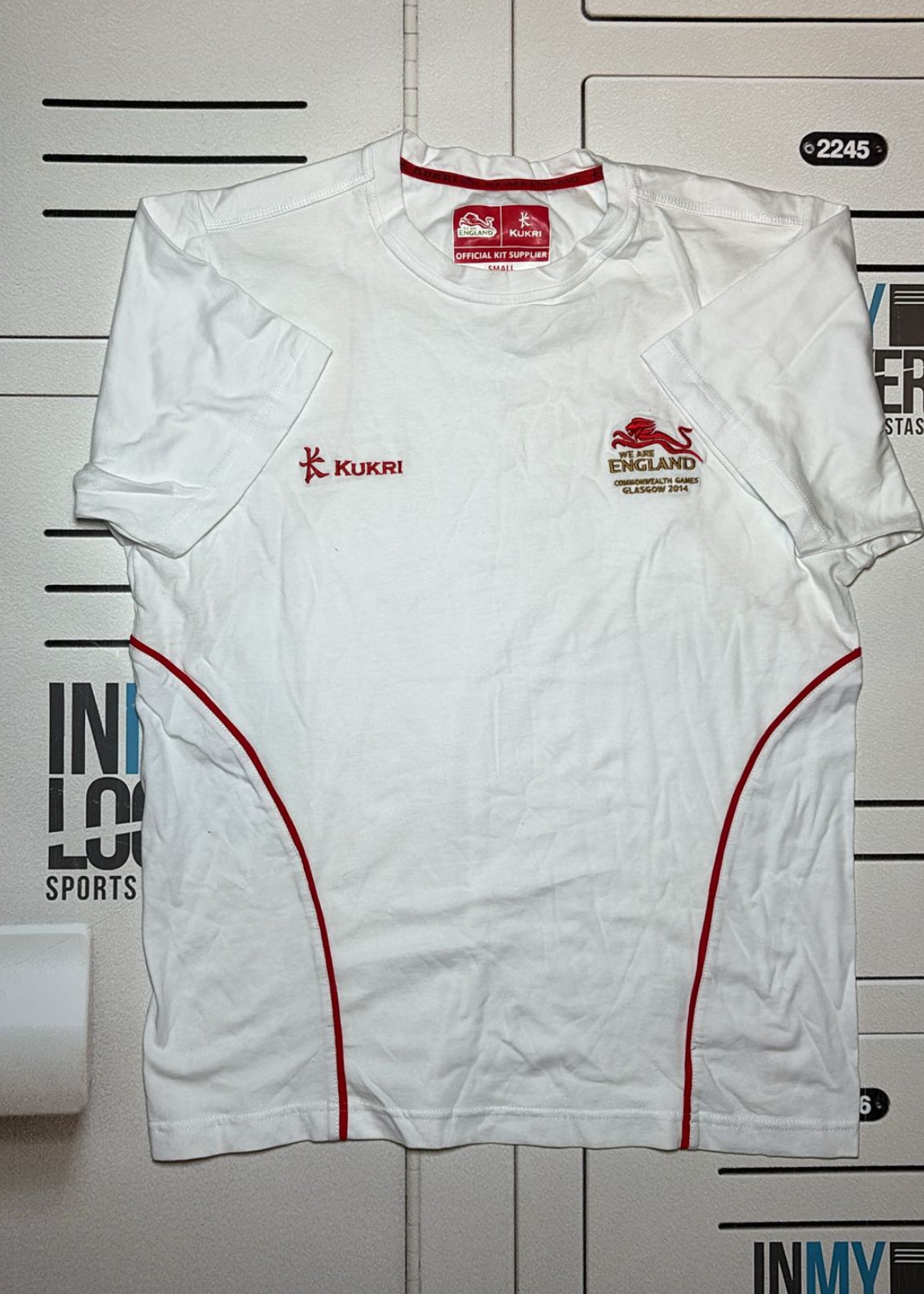 Marcus Watson England Rugby Commonwealth Games 2014 Leisure T-Shirt [White]