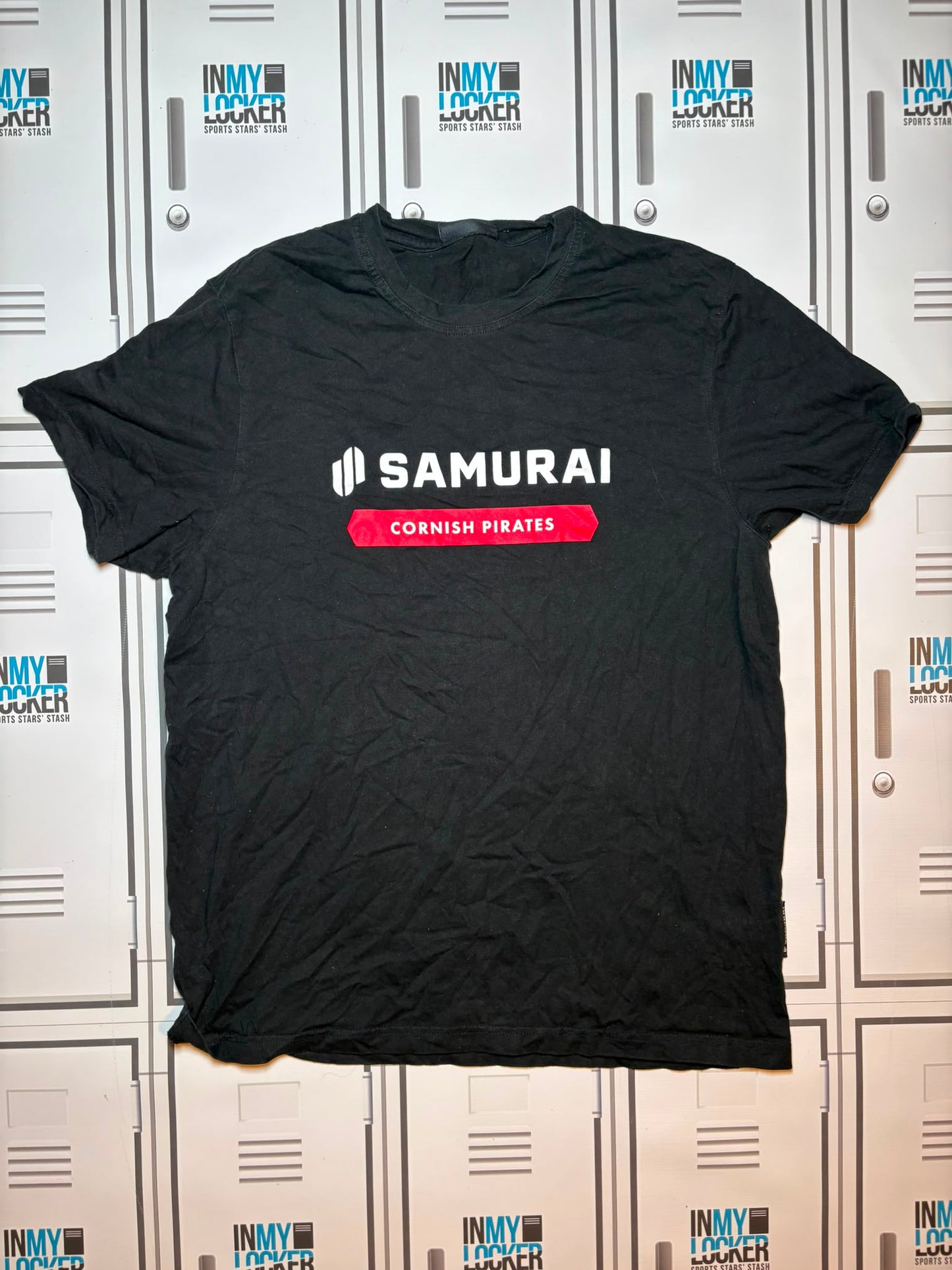 Martin Maloney - Cornish Pirates Samurai Leisure T-Shirt [Black]