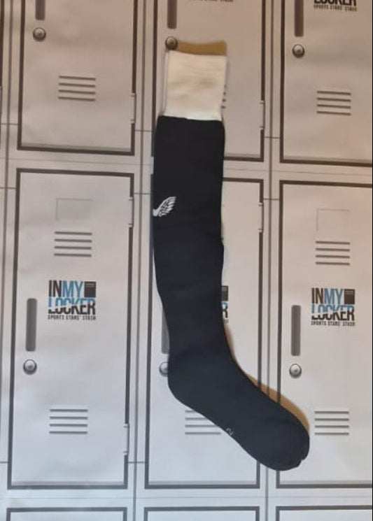 Martin Maloney - Exeter Chiefs Castore Rugby Socks [Black and White]