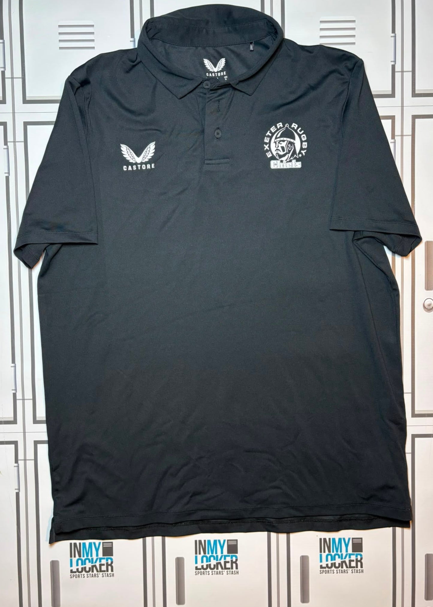 Martin Maloney - Exeter Chiefs Castore Technical Polo Shirt [Black]