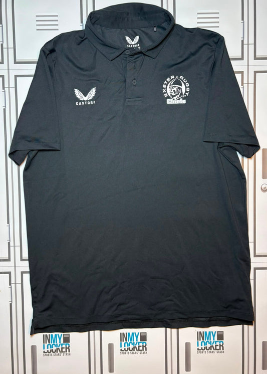 Martin Maloney - Exeter Chiefs Castore Technical Polo Shirt [Black]