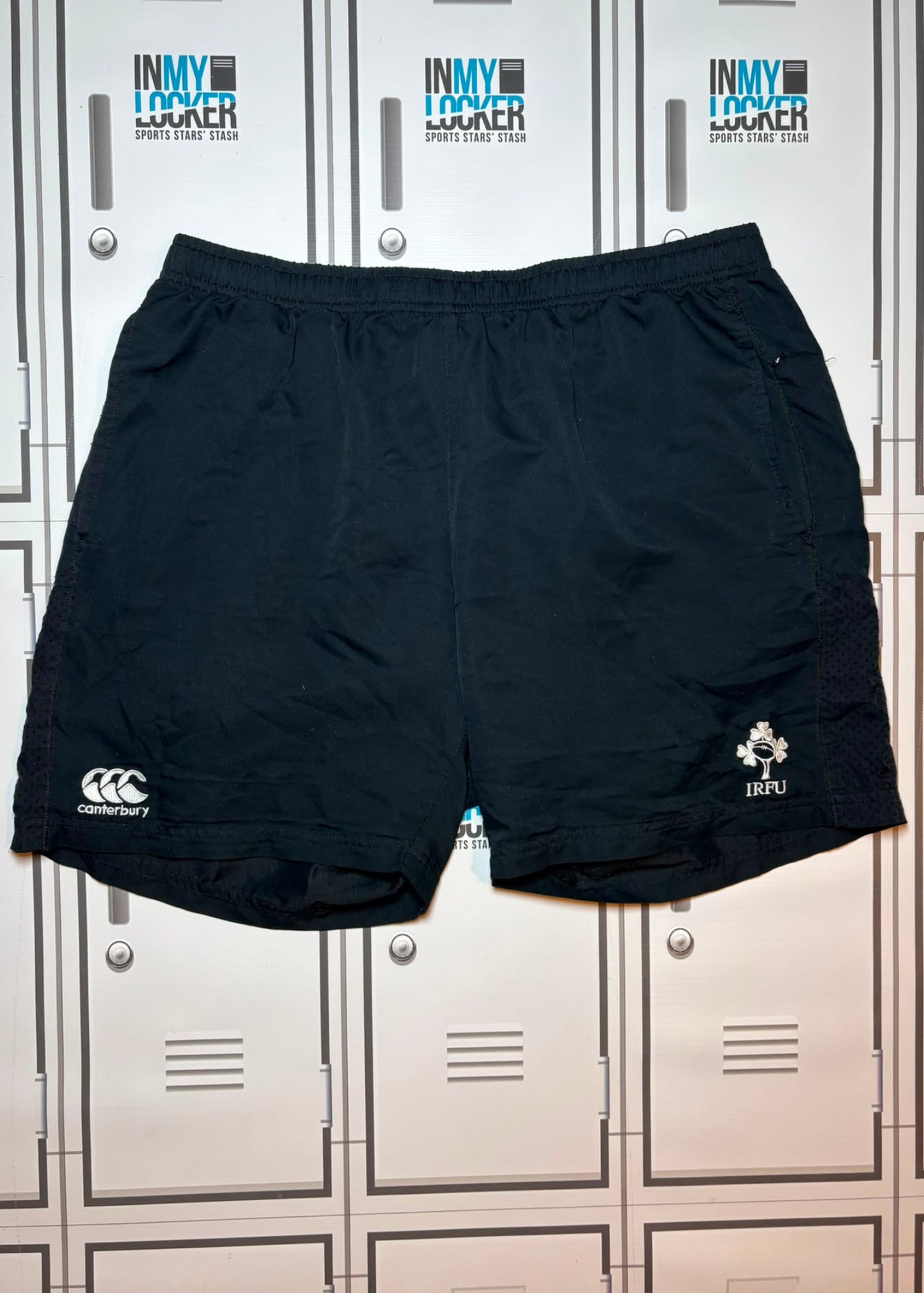 Martin Maloney - Ireland Rugby Canterbury Gym Shorts [Black]