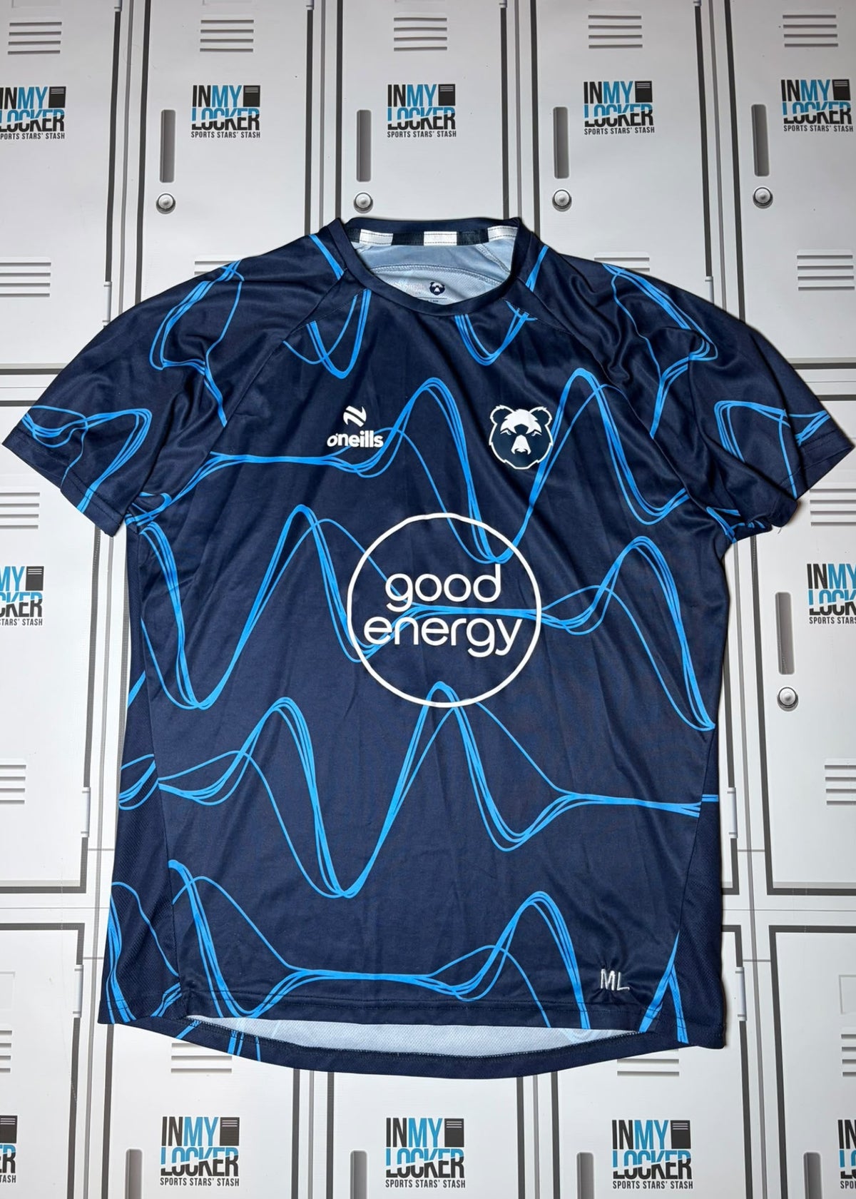 Max Lahiff - O’Neills Bristol Bears Gym T-Shirt Initialled ML [Navy]