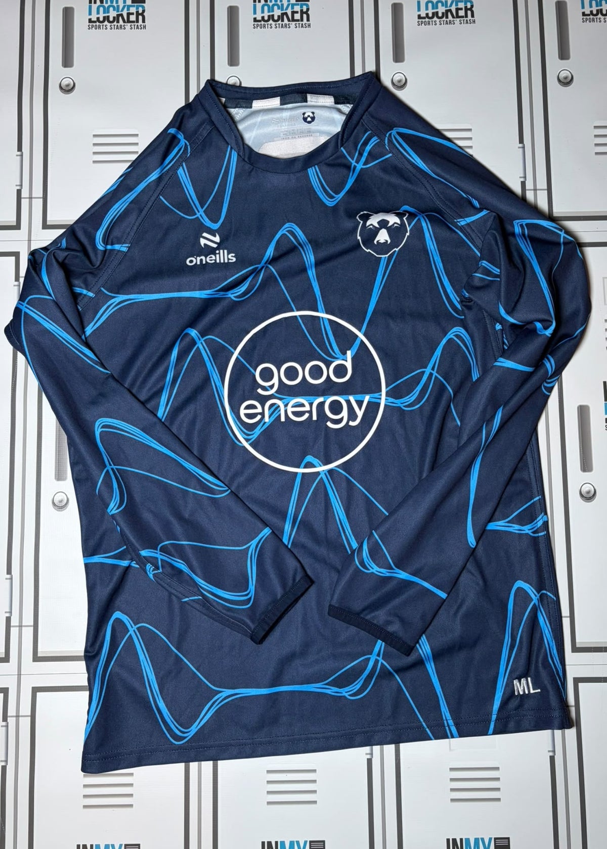 Max Lahiff - O’Neills Bristol Bears Long Sleeve Training Top Initialled ML [Navy]