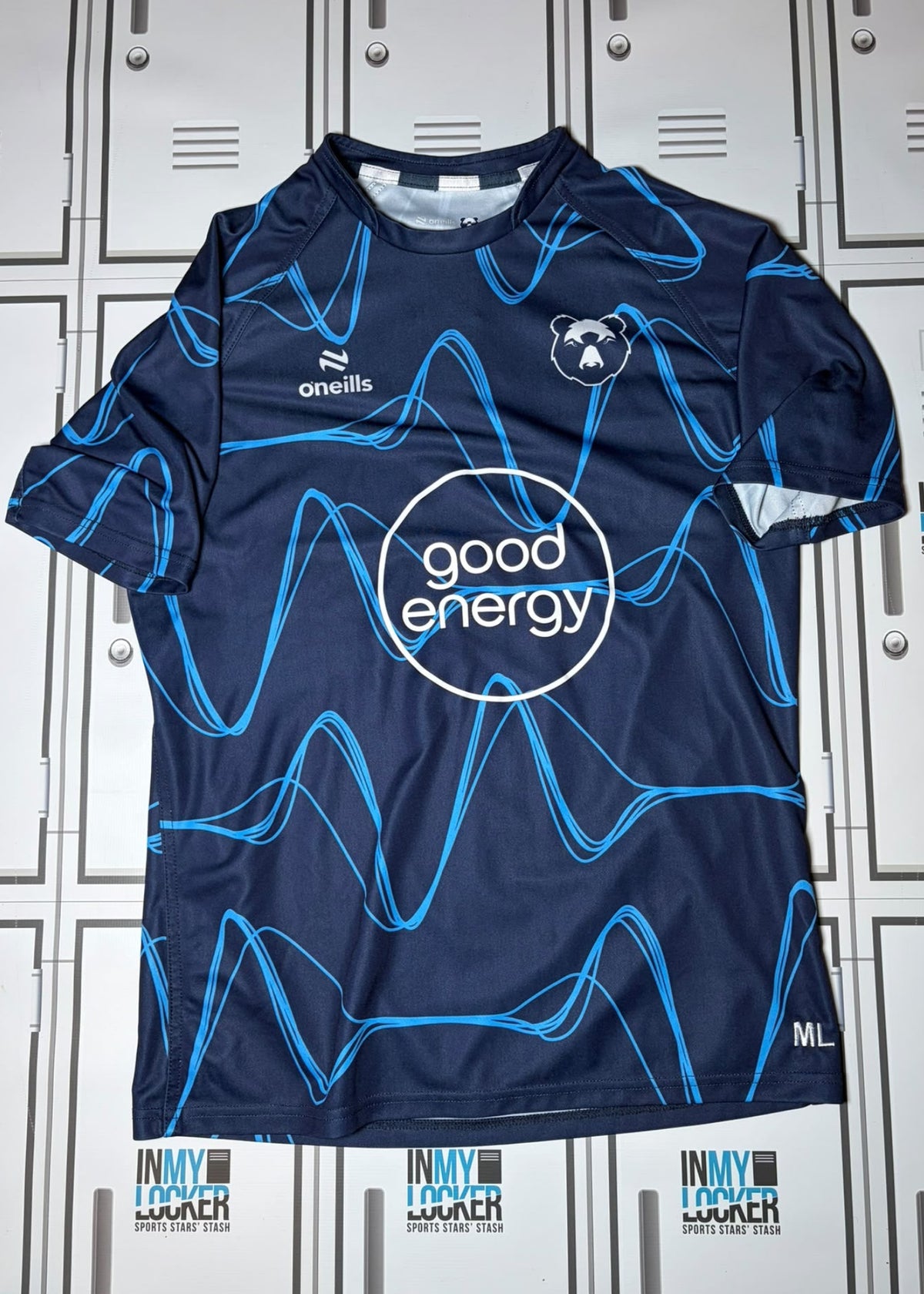Max Lahiff - O’Neills Bristol Bears Training Shirt Initialled ML [Navy]