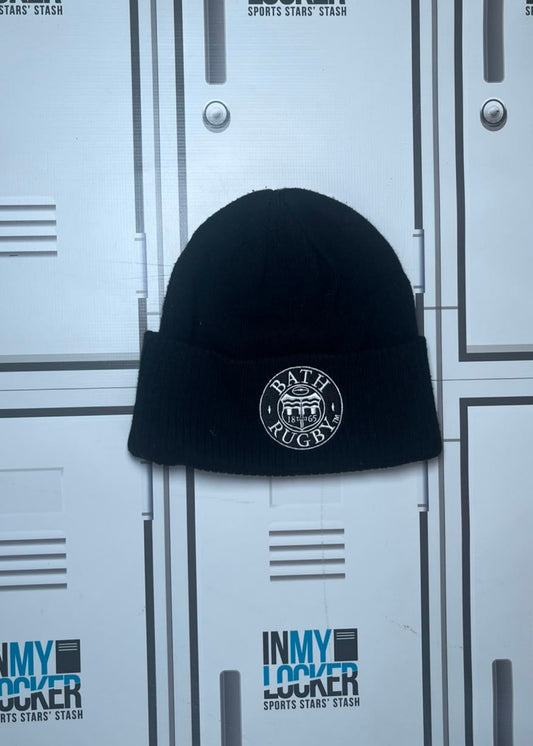 Miles Reid - Bath Rugby Castore Beanie Initialled MR [Black]