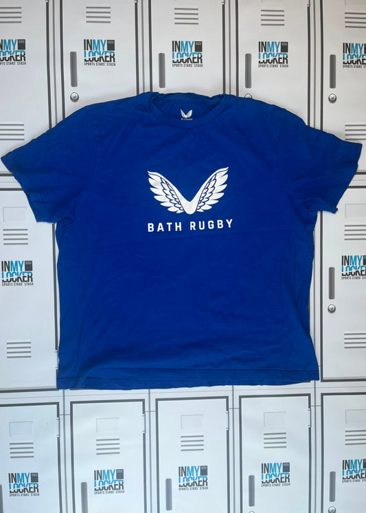Miles Reid - Bath Rugby Castore Leisure T-Shirt [Blue]