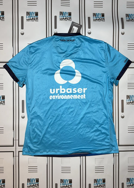 Montpellier Rugby Squad Signed Gym Shirt [Blue]