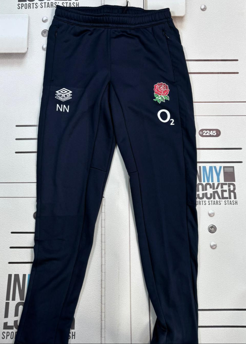 England Rugby - Initialled Women's Gym Joggers [Navy]