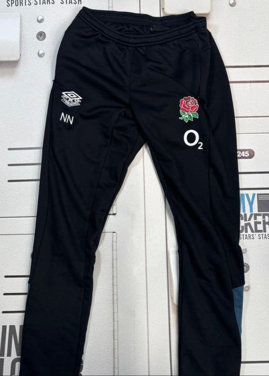 England Rugby - Initialled Gym Joggers [Black]