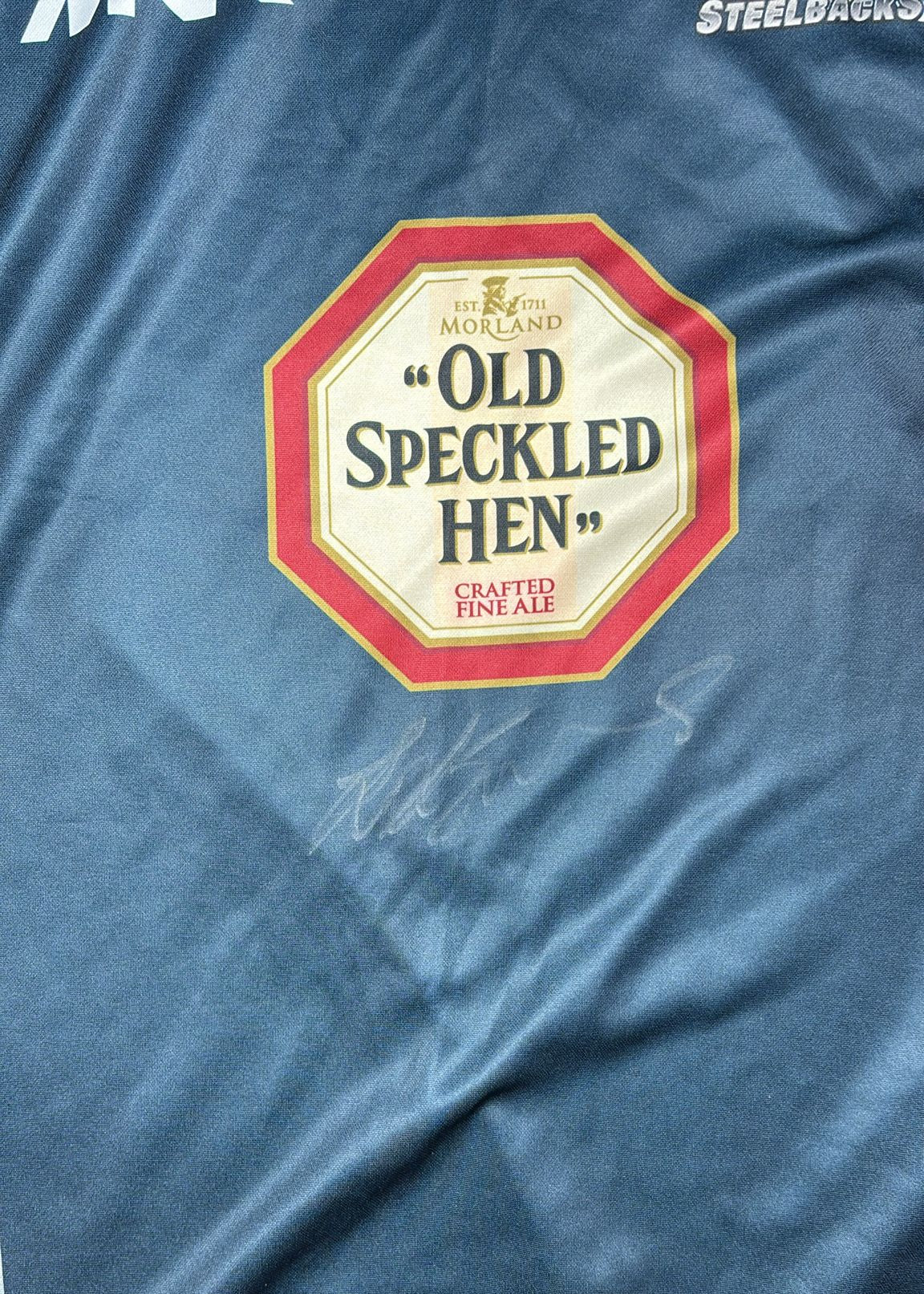 Northamptonshire Steelbacks Playing Shirt Named Evans [Navy]