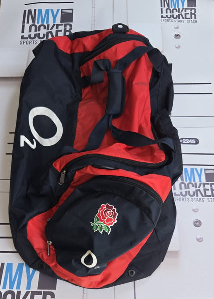England Rugby - Medium Handheld O2 Holdall [Navy & Red]
