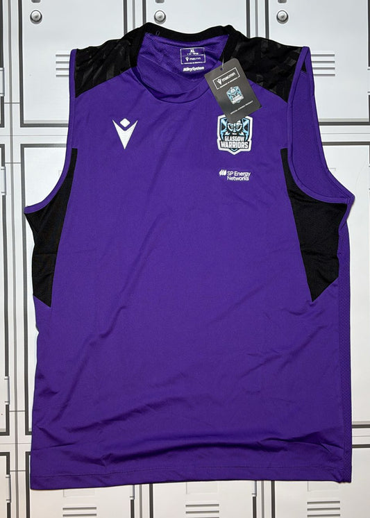 Oliver Smith - Glasgow Warriors Macron Gym Vest [Purple]