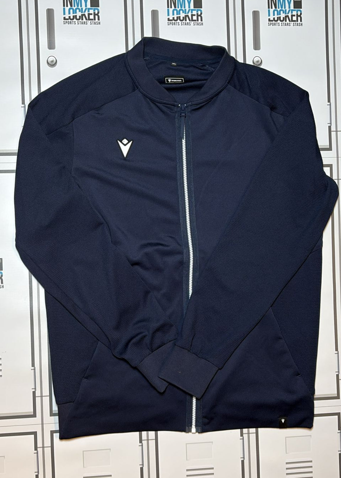 Oliver Smith - Macron Full Zip Tracksuit Jacket [Navy]